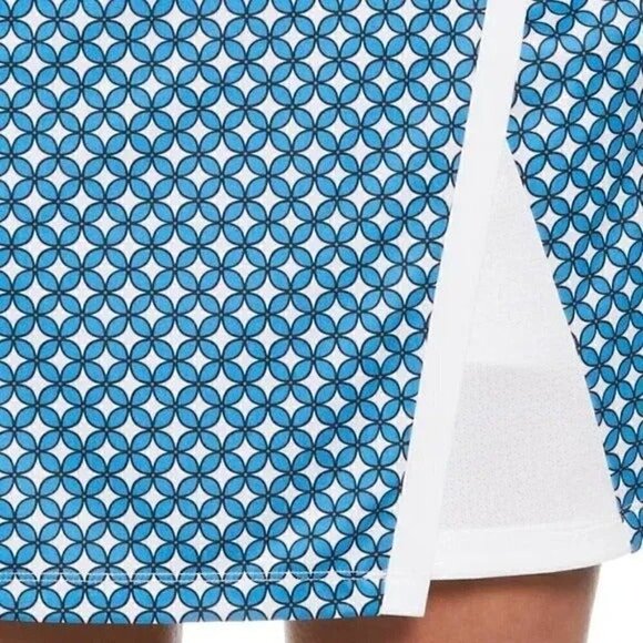 Callaway TrueSculpt Women's Tennis Skort Golf Skirt Blue Sea Star - Size XL - Picture 4 of 12